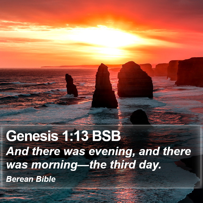 Genesis 1:13 BSB Bible Study