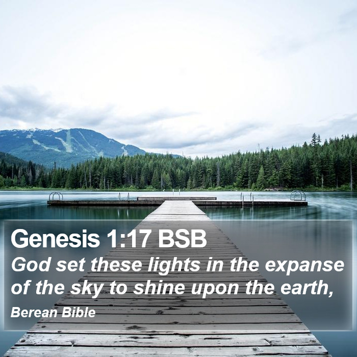 Genesis 1:17 BSB Bible Study