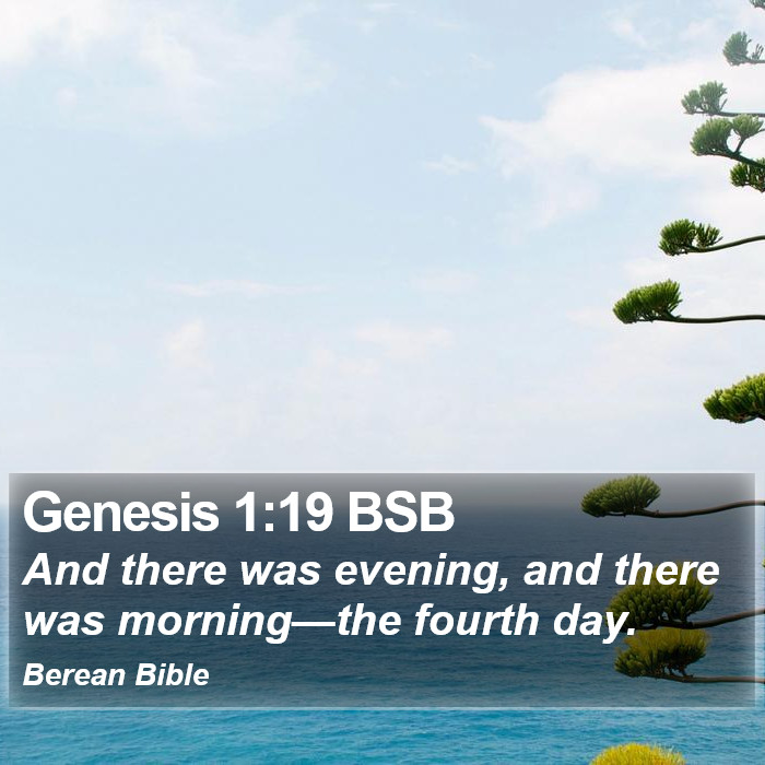 Genesis 1:19 BSB Bible Study