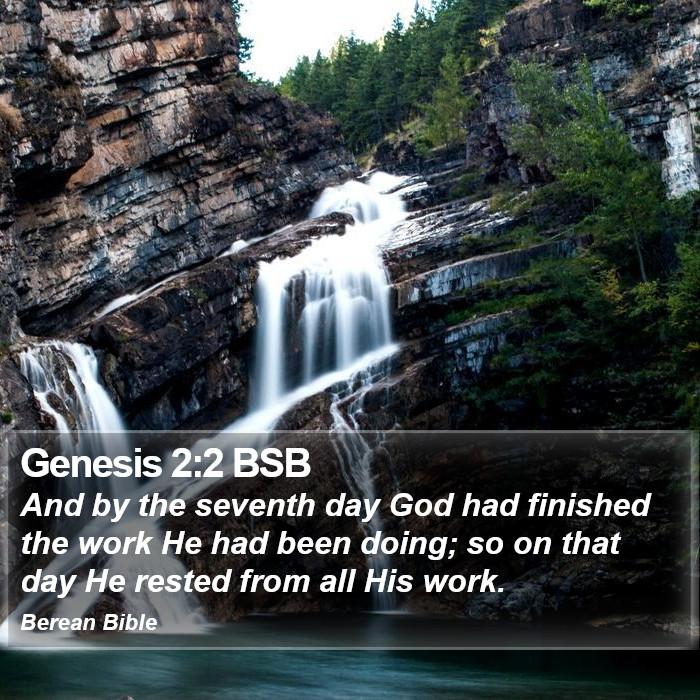 Genesis 2:2 BSB Bible Study