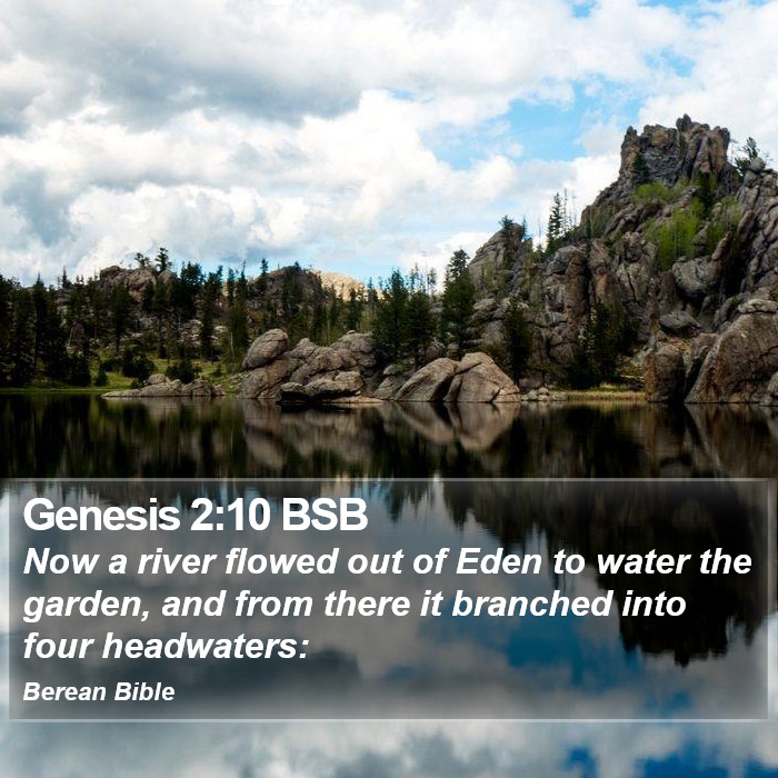 Genesis 2:10 BSB Bible Study