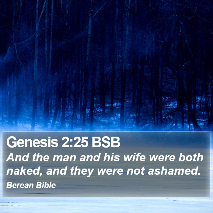 Genesis 2:25 BSB Bible Study