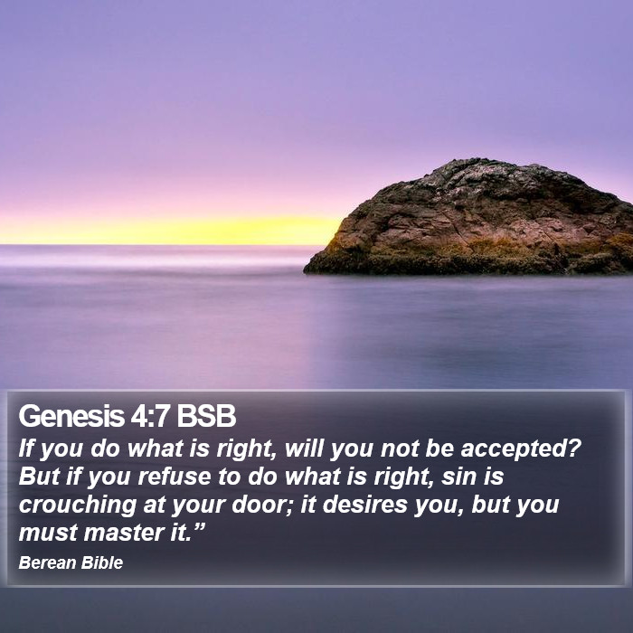 Genesis 4:7 BSB Bible Study