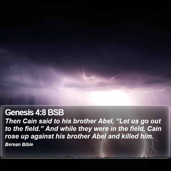 Genesis 4:8 BSB Bible Study