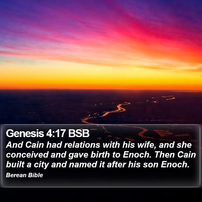 Genesis 4:17 BSB Bible Study