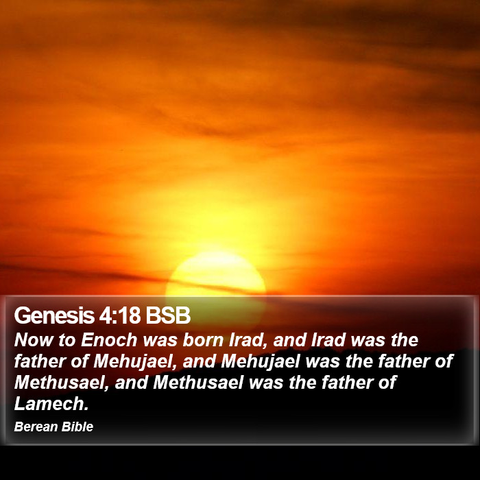 Genesis 4:18 BSB Bible Study