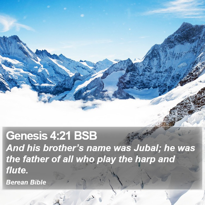 Genesis 4:21 BSB Bible Study