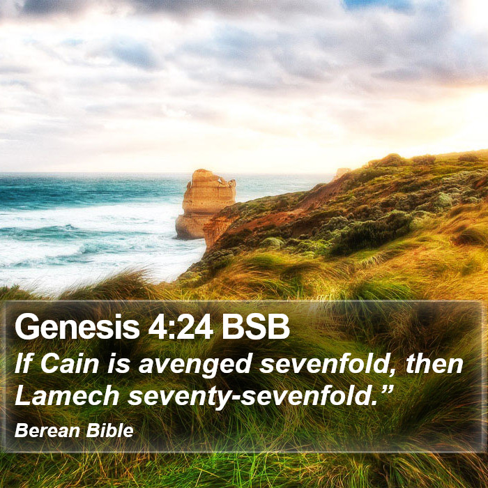 Genesis 4:24 BSB Bible Study