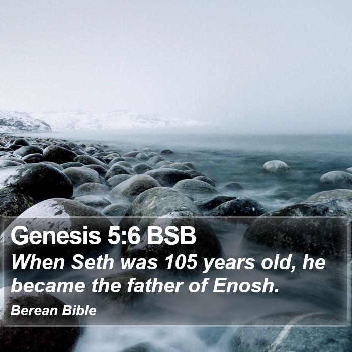 Genesis 5:6 BSB Bible Study