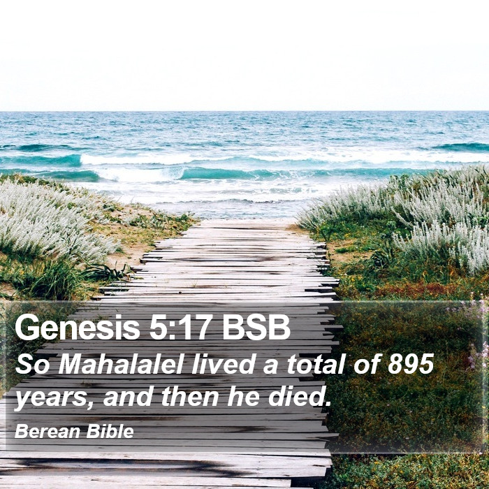 Genesis 5:17 BSB Bible Study