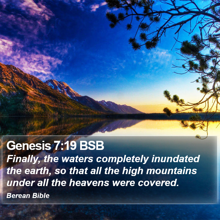 Genesis 7:19 BSB Bible Study