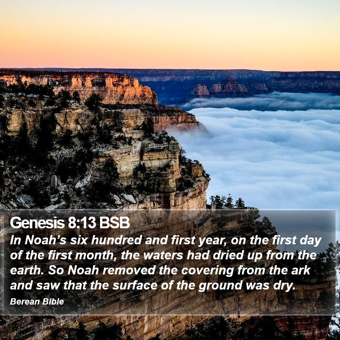 Genesis 8:13 BSB Bible Study