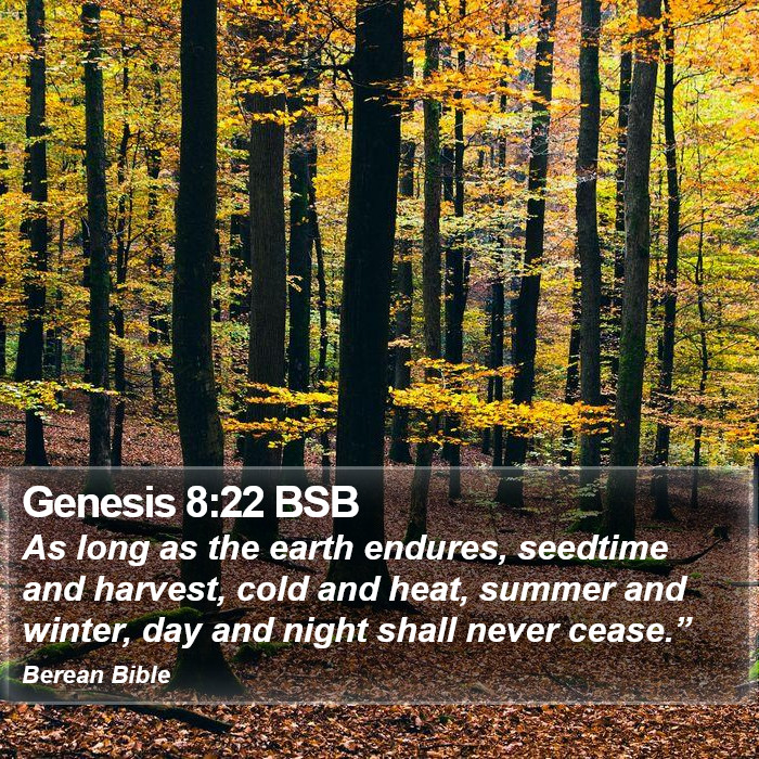 Genesis 8:22 BSB Bible Study