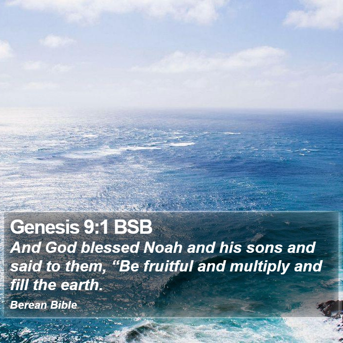 Genesis 9:1 BSB Bible Study