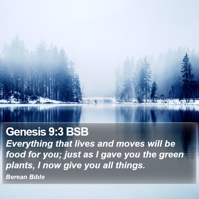 Genesis 9:3 BSB Bible Study