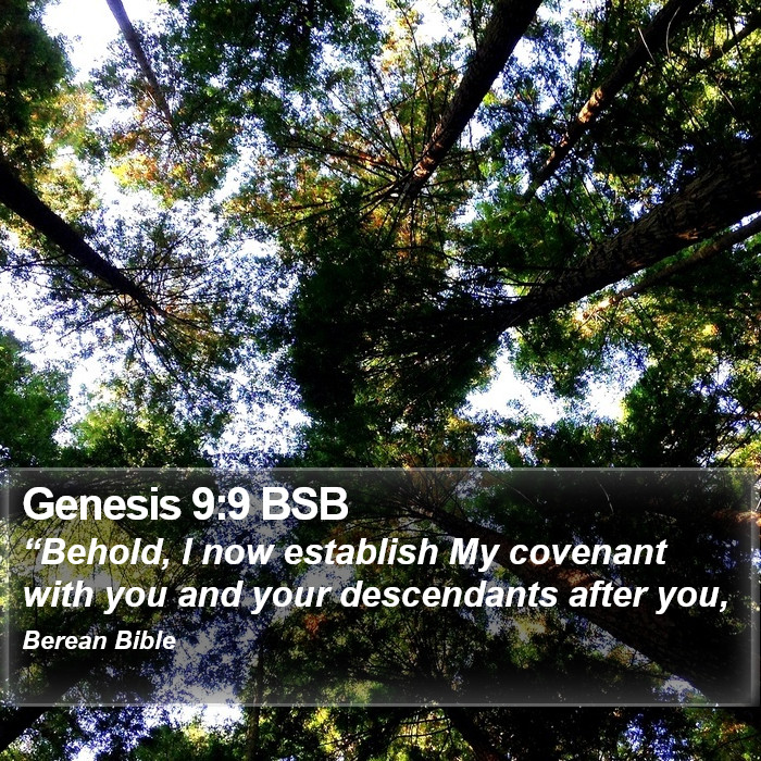 Genesis 9:9 BSB Bible Study