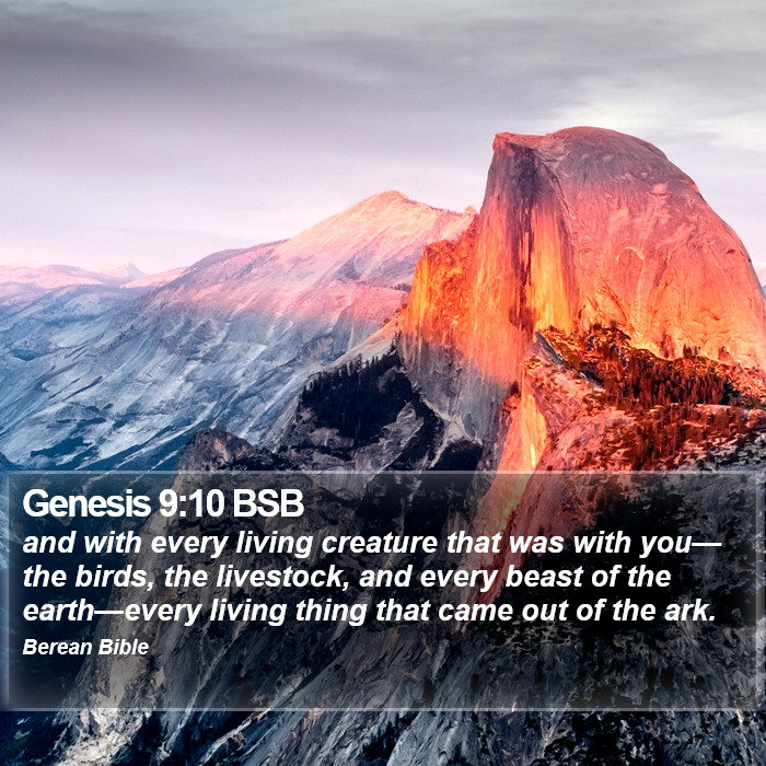 Genesis 9:10 BSB Bible Study