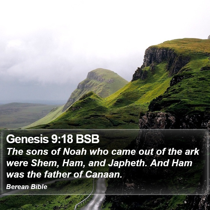 Genesis 9:18 BSB Bible Study