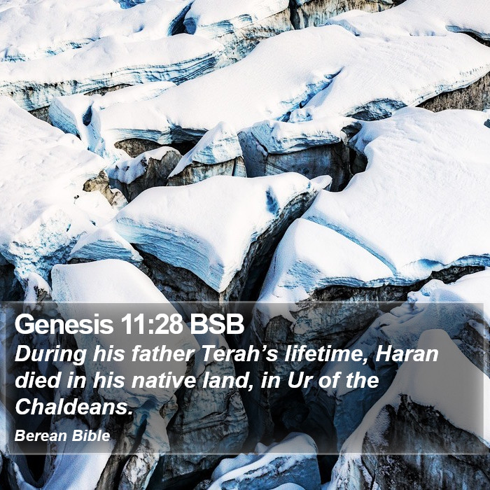 Genesis 11:28 BSB Bible Study