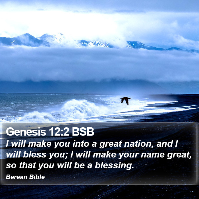 Genesis 12:2 BSB Bible Study