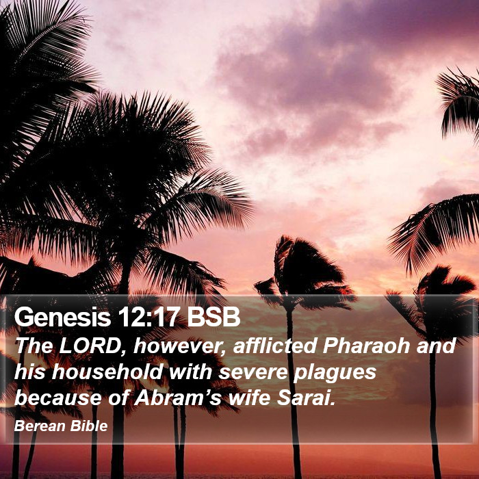 Genesis 12:17 BSB Bible Study