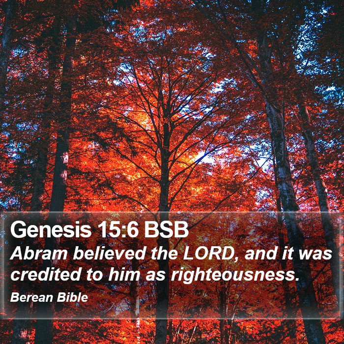 Genesis 15:6 BSB Bible Study