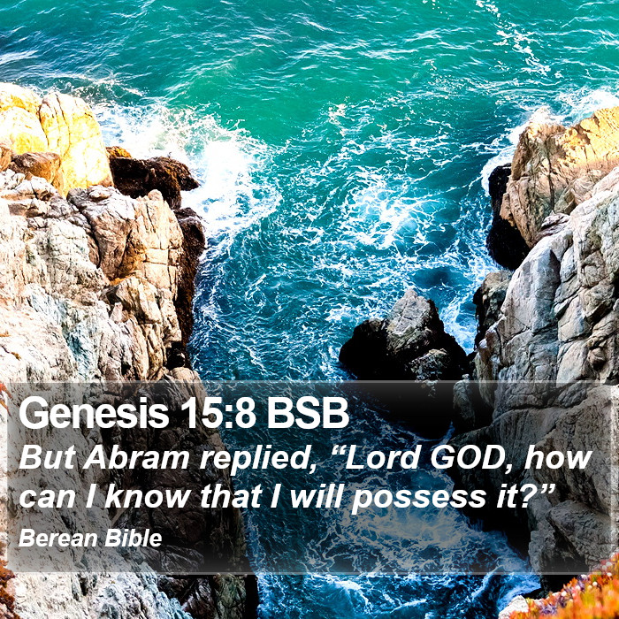 Genesis 15:8 BSB Bible Study