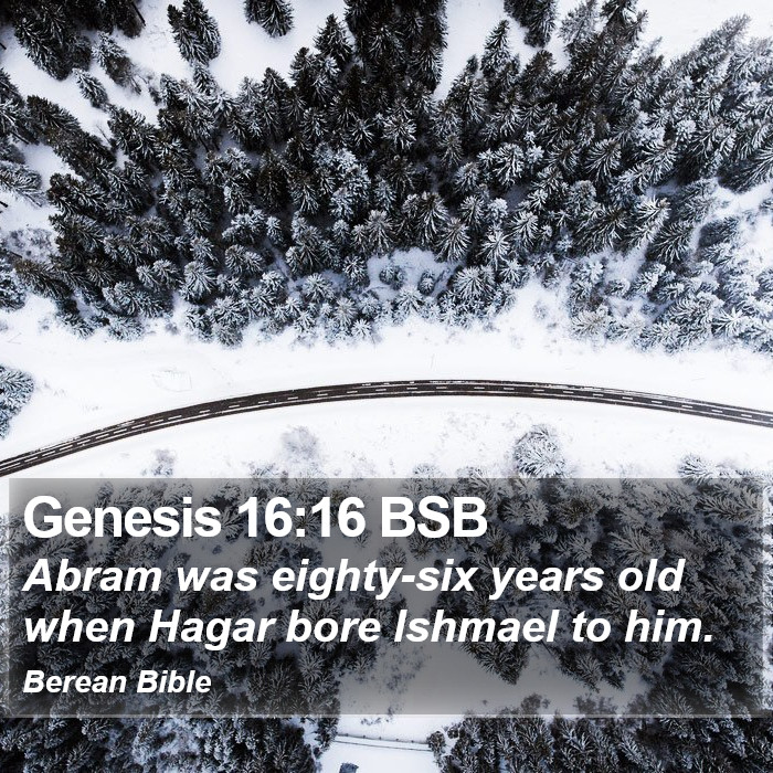 Genesis 16:16 BSB Bible Study