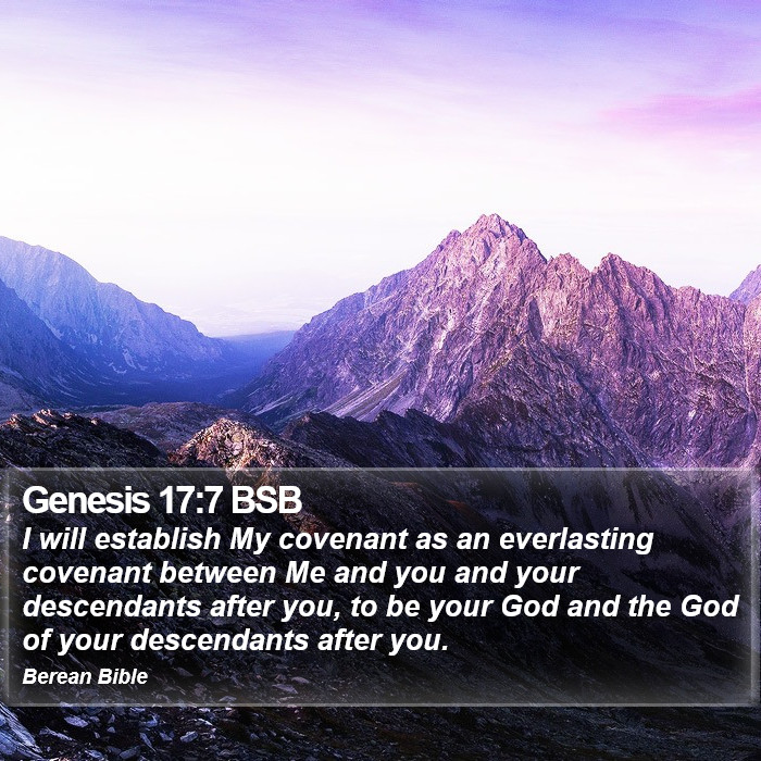 Genesis 17:7 BSB Bible Study