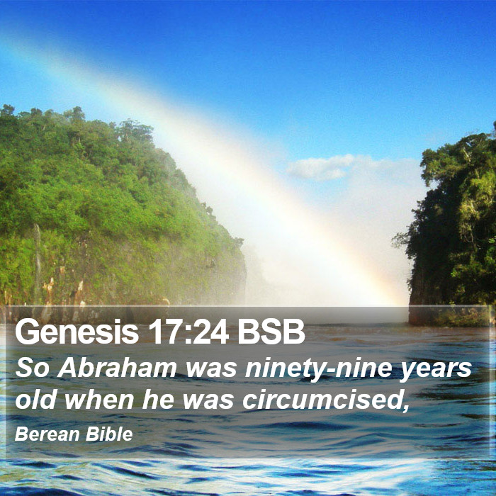 Genesis 17:24 BSB Bible Study