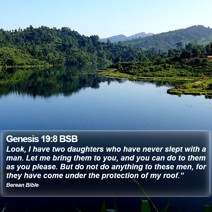 Genesis 19:8 BSB Bible Study