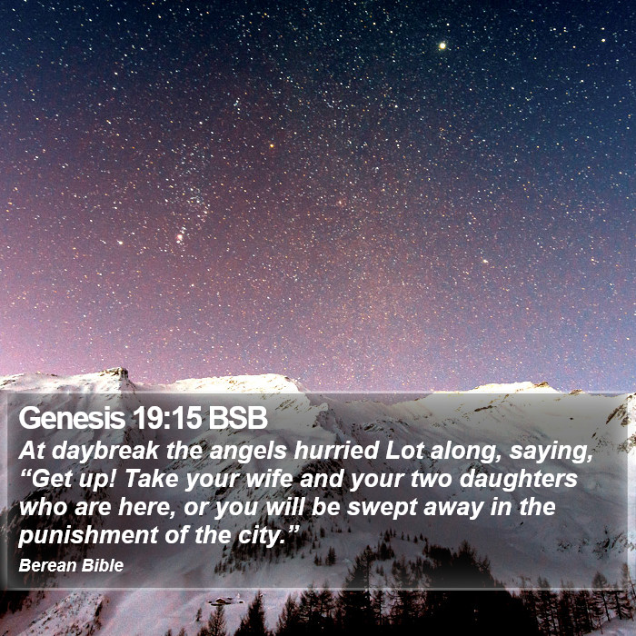 Genesis 19:15 BSB Bible Study