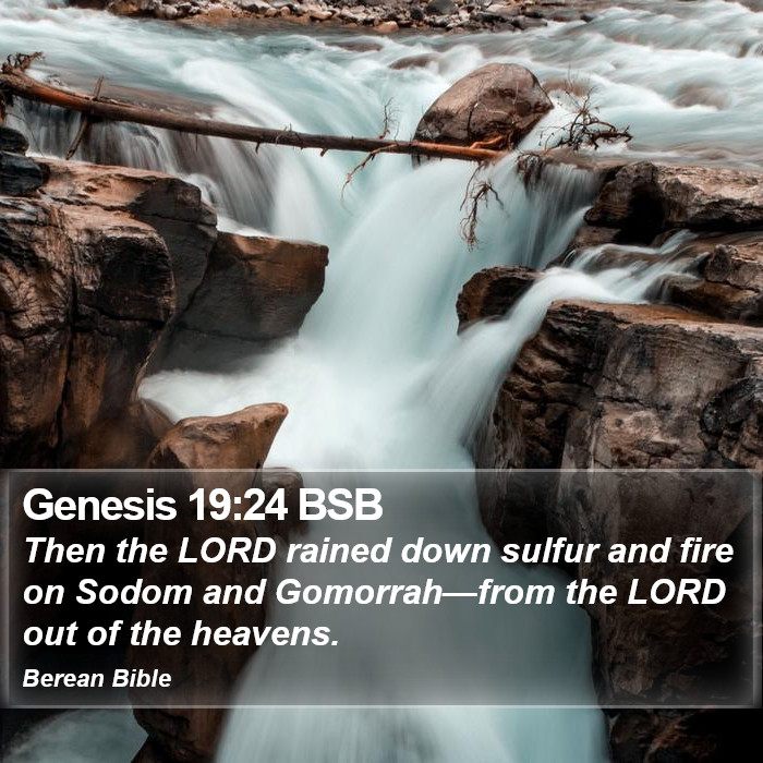 Genesis 19:24 BSB Bible Study