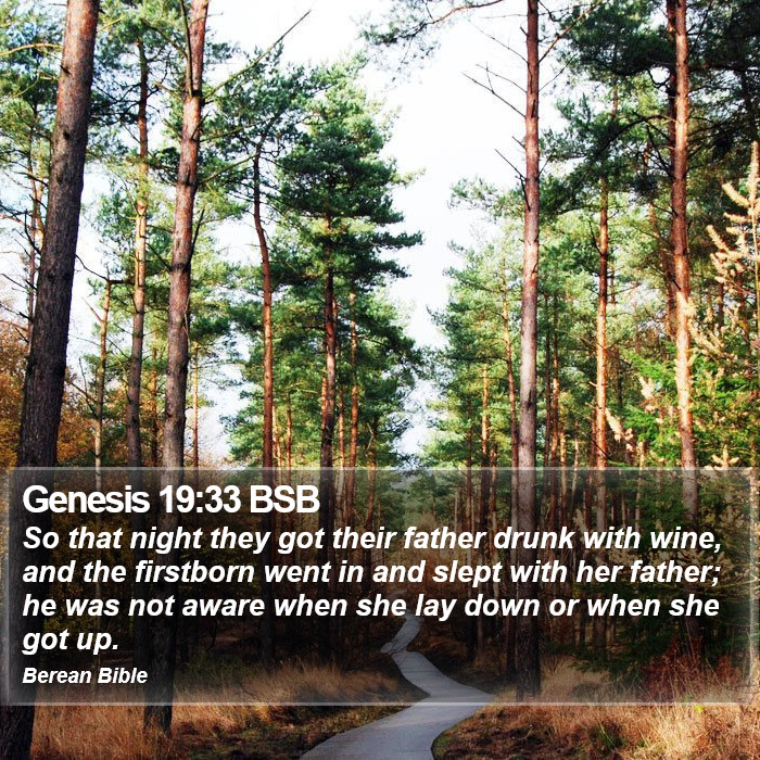 Genesis 19:33 BSB Bible Study