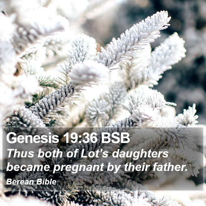 Genesis 19:36 BSB Bible Study