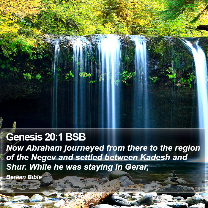 Genesis 20:1 BSB Bible Study