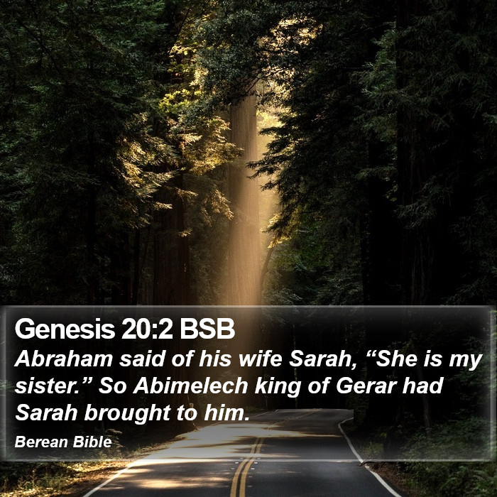 Genesis 20:2 BSB Bible Study