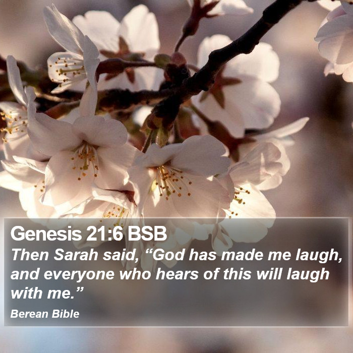 Genesis 21:6 BSB Bible Study