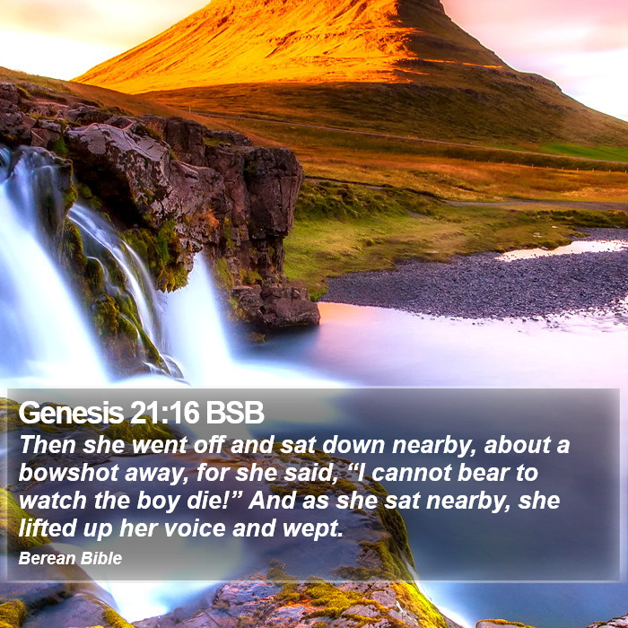 Genesis 21:16 BSB Bible Study