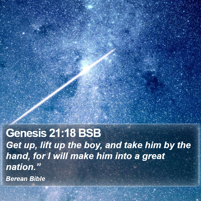 Genesis 21:18 BSB Bible Study