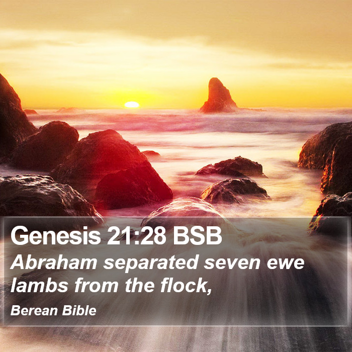 Genesis 21:28 BSB Bible Study