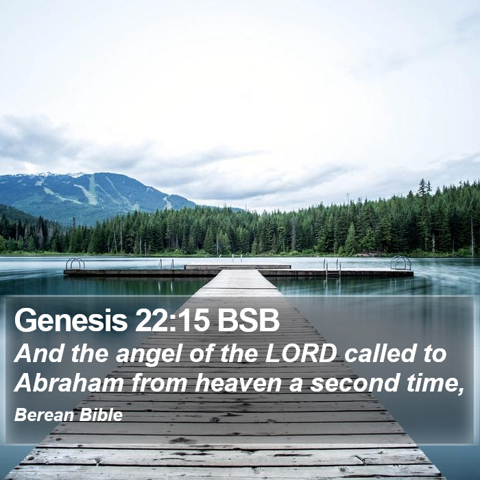 Genesis 22:15 BSB Bible Study