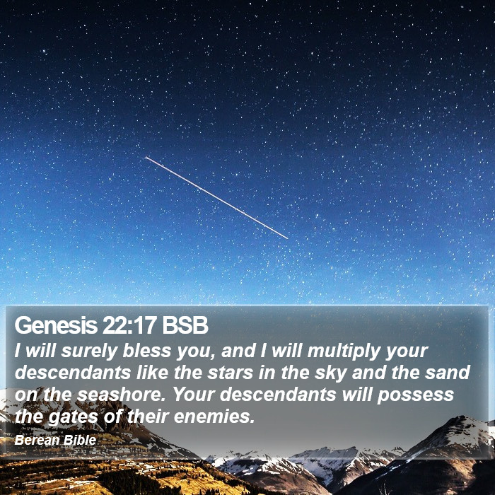 Genesis 22:17 BSB Bible Study