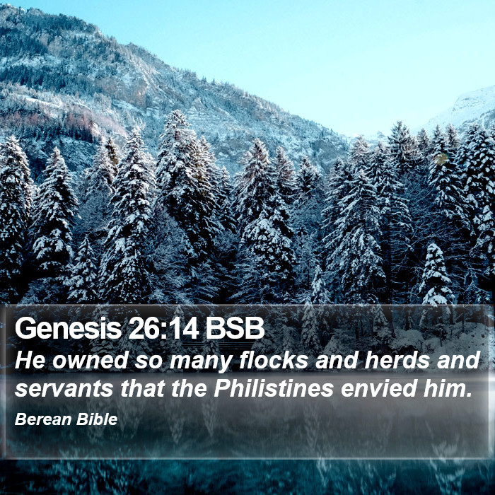 Genesis 26:14 BSB Bible Study