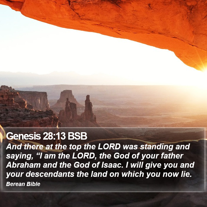 Genesis 28:13 BSB Bible Study