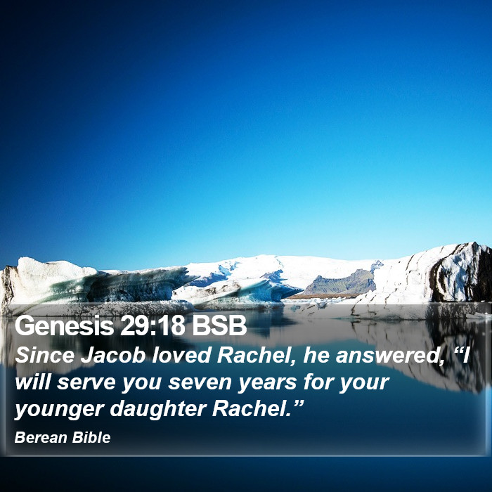 Genesis 29:18 BSB Bible Study