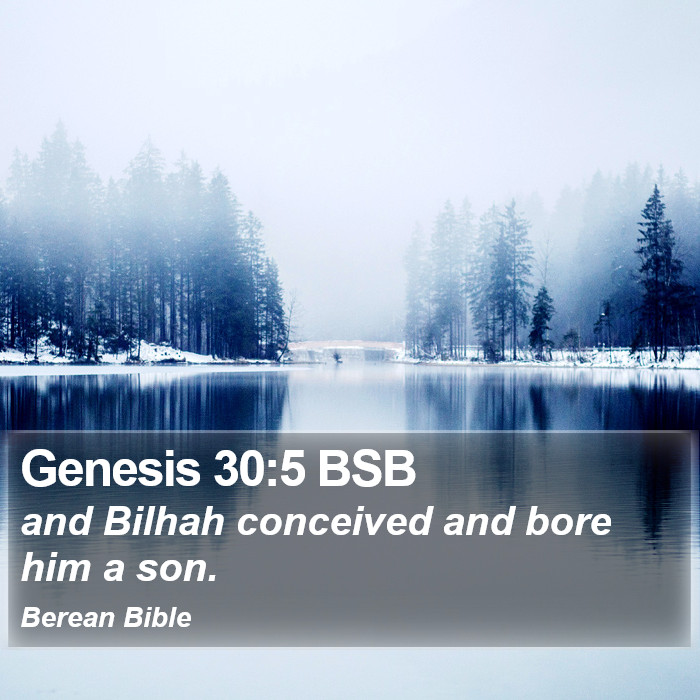 Genesis 30:5 BSB Bible Study