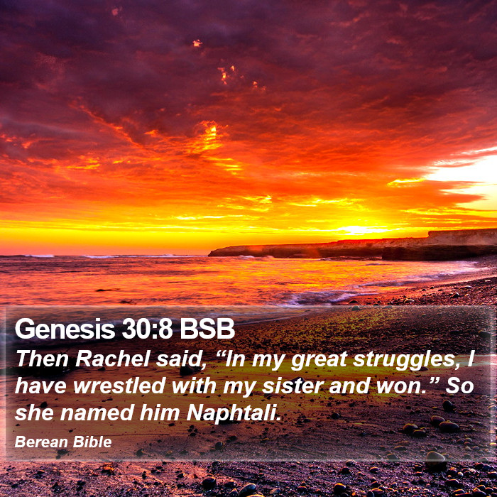 Genesis 30:8 BSB Bible Study