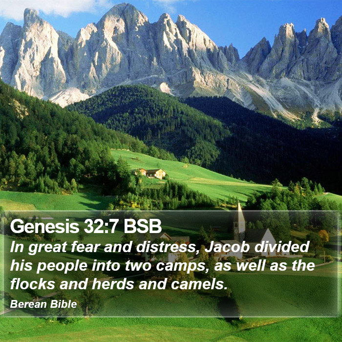 Genesis 32:7 BSB Bible Study