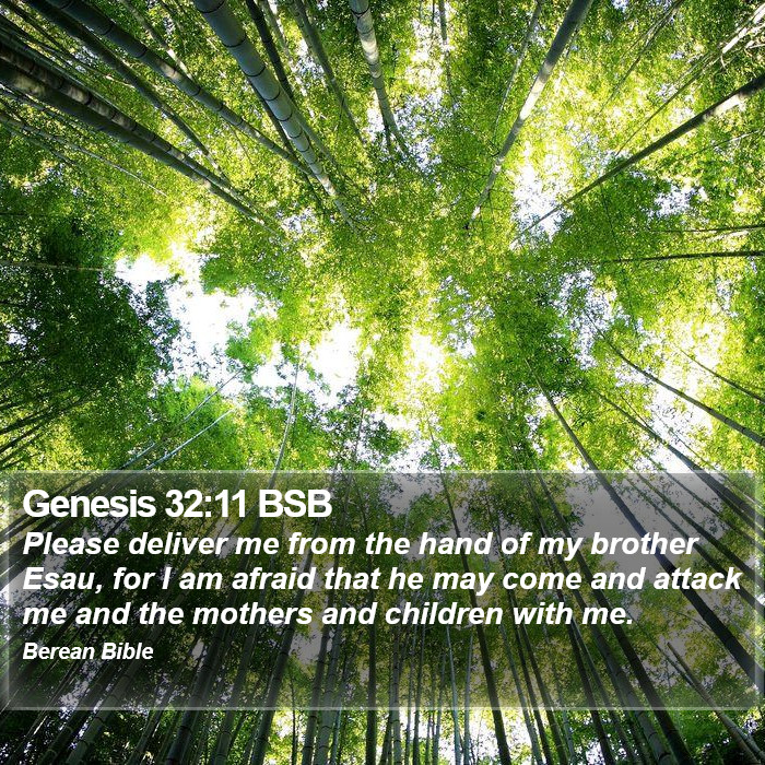 Genesis 32:11 BSB Bible Study